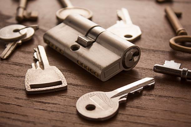 door lock with keys door lock with keys